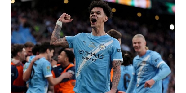 Manchester City besegrade Arsenal med 2-0 i EFL Cup-finalen och vann därmed titeln Manchester City besegrade Arsenal med 2-0 i EFL Cup-finalen och vann därmed titeln